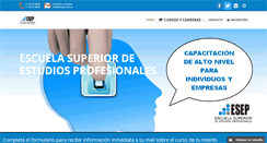 Desktop Screenshot of esep.com.ar