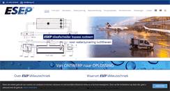 Desktop Screenshot of esep.nl