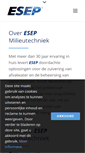 Mobile Screenshot of esep.nl